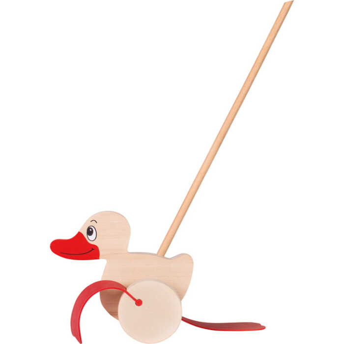 Goki Schiebetier Ente 54939 1+ Holz