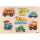 Goki Steckpuzzle Verkehrsmittel 57491 1+ Holz