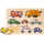 Goki Steckpuzzle Verkehrsmittel 57996 1+ Holz