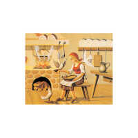Goki Würfelpuzzle Märchen 57877 3+ Holz