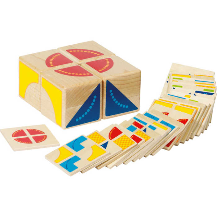 Goki Legespiel Kubus 58649 3+ Holz