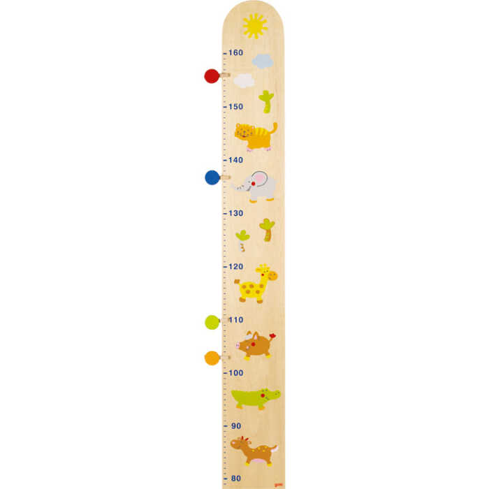 Goki Messlatte Dschungelfreunde 60916 0+ Holz