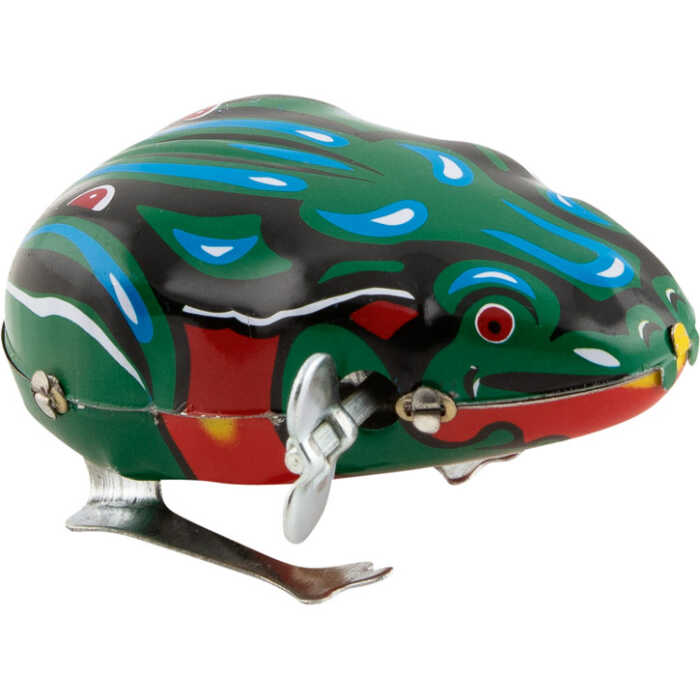 Goki Frosch MS002  Metall Blechspielzeug