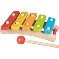 Goki Xylophon mit 5 Tönen 61968 1+ Holz