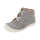 Filii-Barefoot Schnürer 21 Bio stone/Velours  Mittel