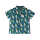 Frugi Harvey Hawaiian Shirt  Steely Blue Ride The Waves