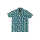 Frugi Grown Ups Hawaiian Shirt  Steely Blue Ride The Waves