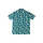 Frugi Grown Ups Hawaiian Shirt  Steely Blue Ride The Waves