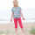 Kite Rüschen-Leggings pink (GOTS) Multi