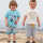 Kite Wendeshort Wal (GOTS) Multi