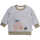 Freds World TRACTOR Sweatshirt mit Frontprint Grey melange