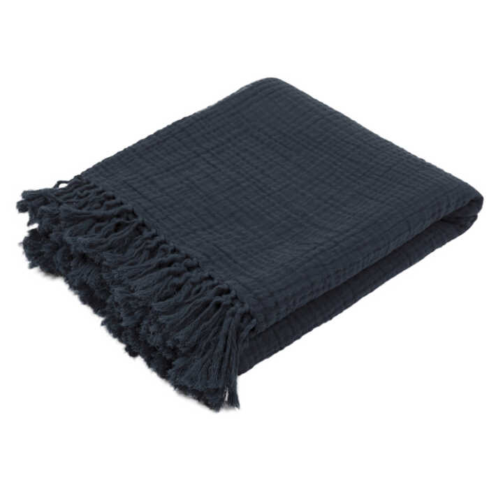 Müsli Musselin-Decke 90x90 Midnight 1579017900