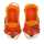 Nanga Fox Slipper orange Kinder Hausschuh Schurwolle