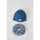 Pickapooh Gr.52 Schlupper 70%Wolle/ 30%Seide light ocean