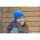 Pickapooh Gr.52 Schlupper 70%Wolle/ 30%Seide light ocean