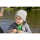 Pickapooh Gr.46 Schlupper 70% Wolle/30% Seide grau/natur