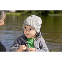 Pickapooh Gr.54 Schlupper 70% Wolle/30% Seide grau/natur