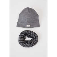 Pickapooh Gr.48 Schlupper 70% Wolle/30% Seide grau