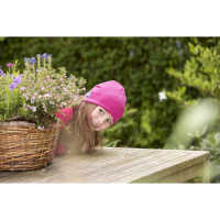 Pickapooh Gr.58 Schlupper 70% Wolle/30% Seide fuchsia