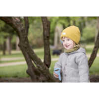 Pickapooh Gr.46 Schlupper 70%Wolle/ 30% Seide dijon