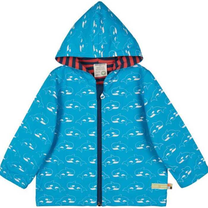 loud + proud Wasserabweisende Jacke Aqua