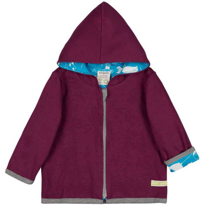 loud + proud Wendejacke Baumwoll Interlook