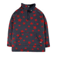Frugi Kuschelplüsch Pullover Indigo Scattered Star_AW20