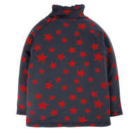 Frugi Kuschelplüsch Pullover Indigo Scattered Star_AW20