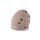 PurePure Mini-Beanie kaschmir-rose-anthra 100% Bio-Merinowolle kbT 100% Bio-BW kbA