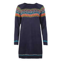 Frugi Katie Strickkleid Indigo Fairisle_AW20