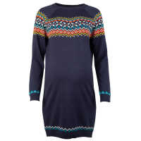 Frugi Katie Strickkleid Indigo Fairisle_AW20