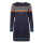 Frugi Katie Strickkleid Indigo Fairisle_AW20