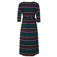 Frugi Rico Wickelkleid Indigo Rainbow Stripe_AW20