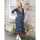 Frugi Rico Wickelkleid Indigo Rainbow Stripe_AW20