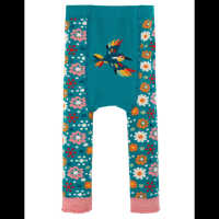 Frugi gemusterte Leggings Loch Blue/Flowers_AW20