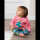 Frugi gemusterte Leggings Loch Blue/Flowers_AW20