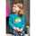 Frugi Ausgestelltes Sweatshirt Tobermory Teal/Hedgehog_AW20