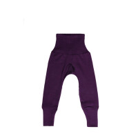 Cosilana Baby-Hose mit Nabelbund Wolle kbT/Seide einfarbig