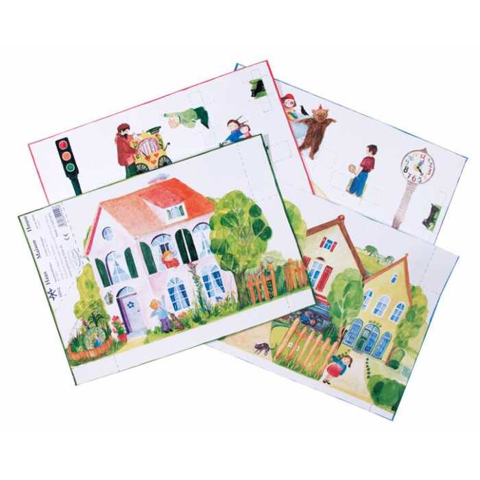 Kraul Ausschneide-Bastelbogen "Haus und Spiel" 9440