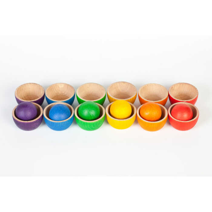 Grapat Schälchen & Holzkugeln 1,5+ Spiel Gut