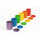 Grapat 6 Becher mit Deckel bunt 10m+