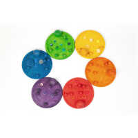 Grapat 6 rainbow dishes 0+