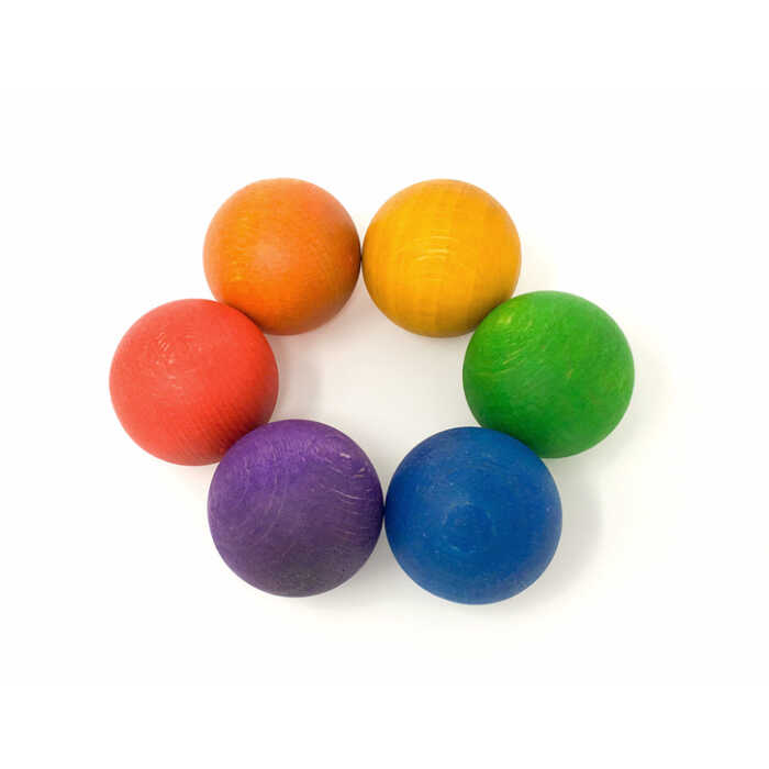 Grapat 6 x balls (6 colors) 1,5+ Spiel Gut