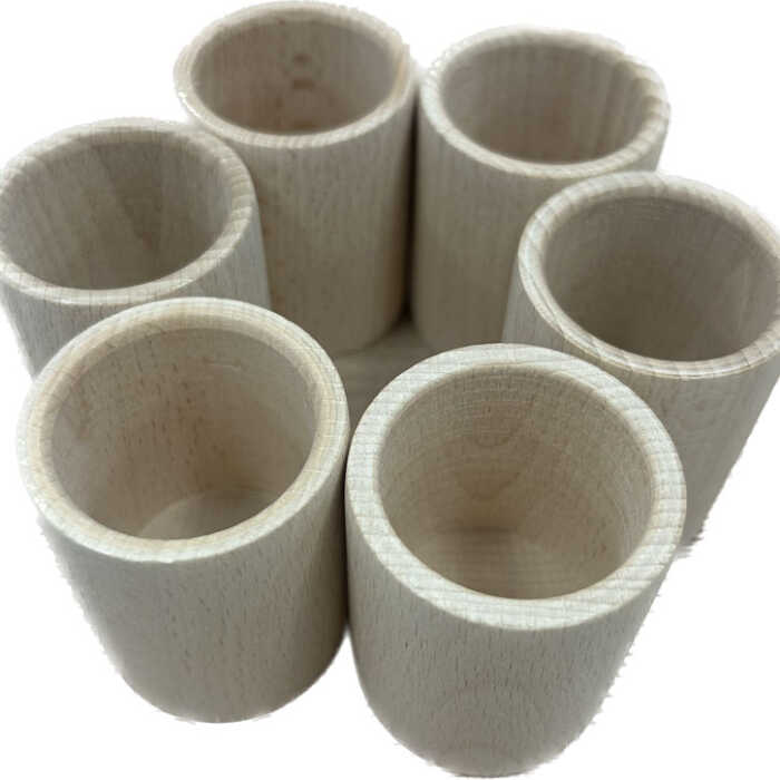 Grapat 6 x cups (divisible pack) 0+
