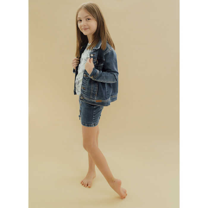 Walkiddy Jeans Jacke aus Bio Denim