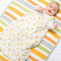 Kite Hoglet Schlafsack  Crème Gestrickt Baumwolle kbA GOTS