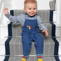 Kite Rescue Stoppersocken  Grün Gestrickt