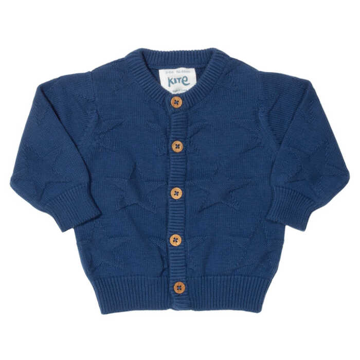 Kite My First Cardi Navyblau  Navy Gestrickt GOTS