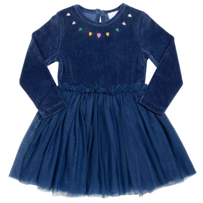 Kite Velvety Fairy Kleid  Navy Gewebt/Gestrickt