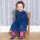 Kite Velvety Fairy Kleid  Navy Gewebt/Gestrickt